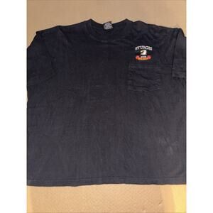 2007 Sturgis Bike Rally Pocket T-shirt Embroidered 2XL 30x28